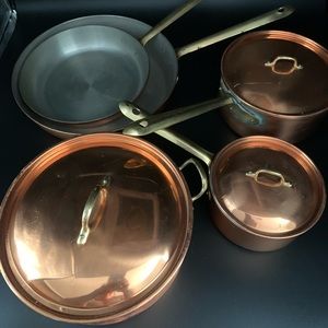 🍁Tagus Copper Cookware Set of 8🍁